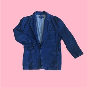 Vintage Ralph Lauren denim blazer